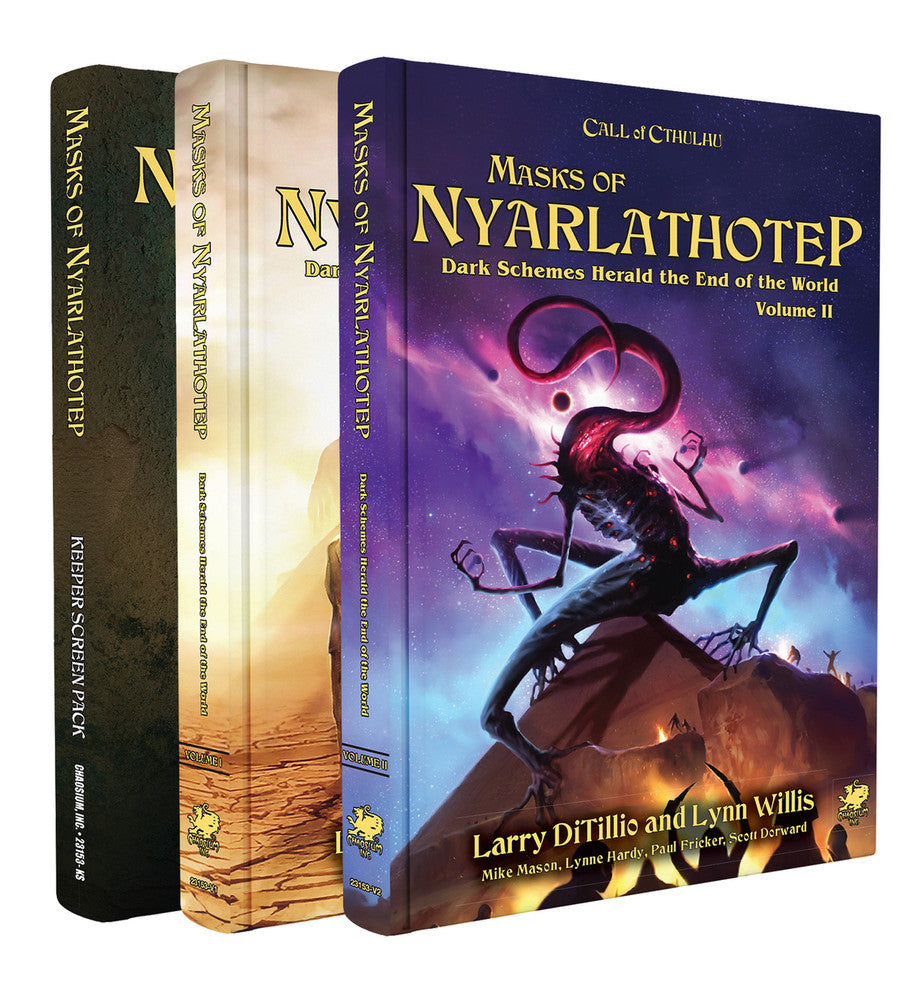 Call of Cthulhu Masks of Nyarlathotep - Slipcase Set - A Muse N Games